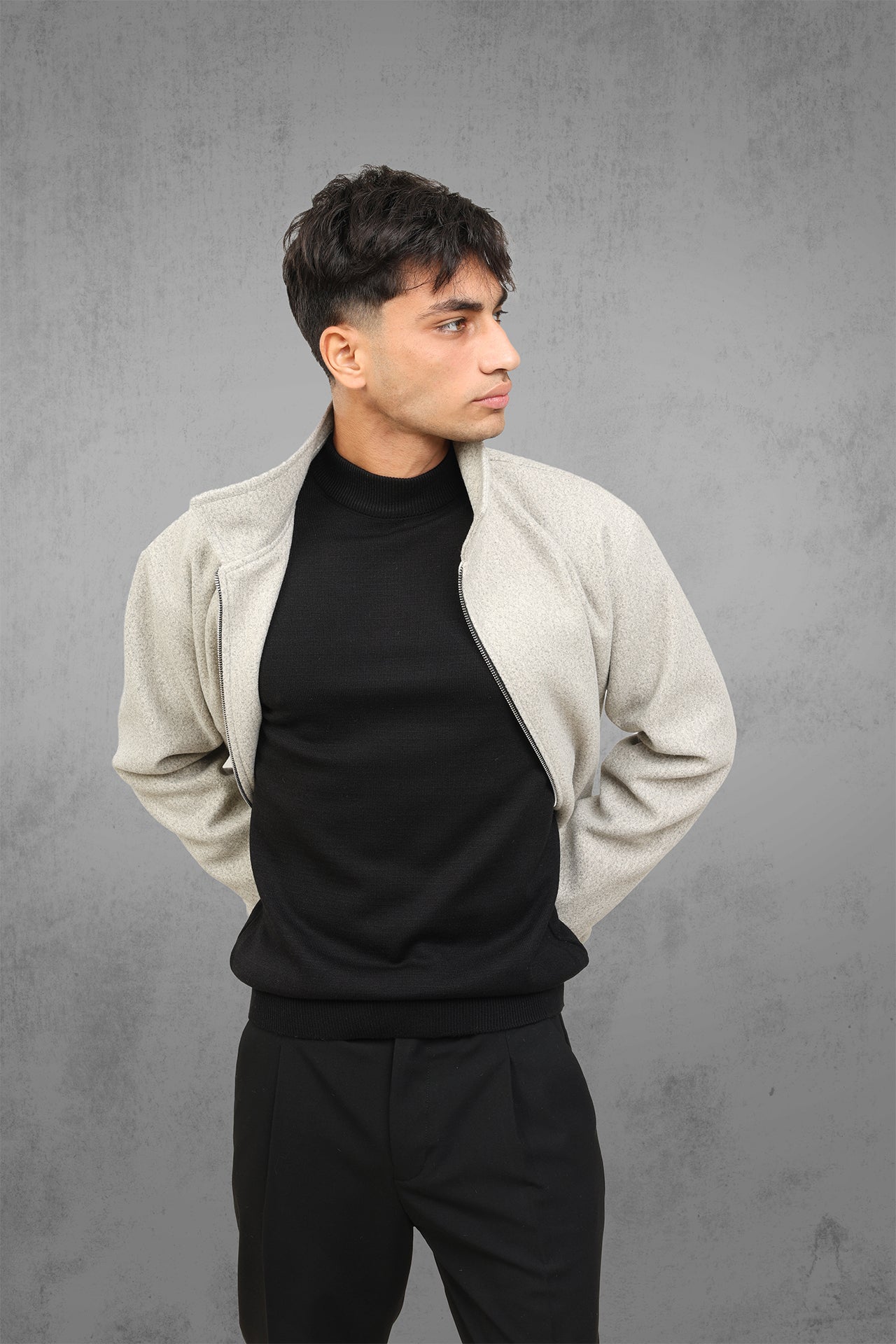 Gray Wool Jacket (classic)